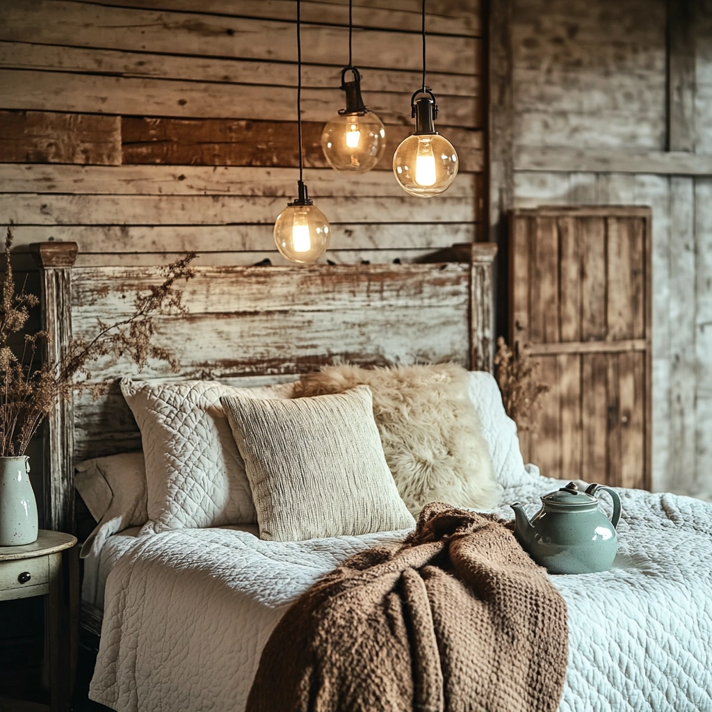 modern farmhouse bedroom wall decor 16