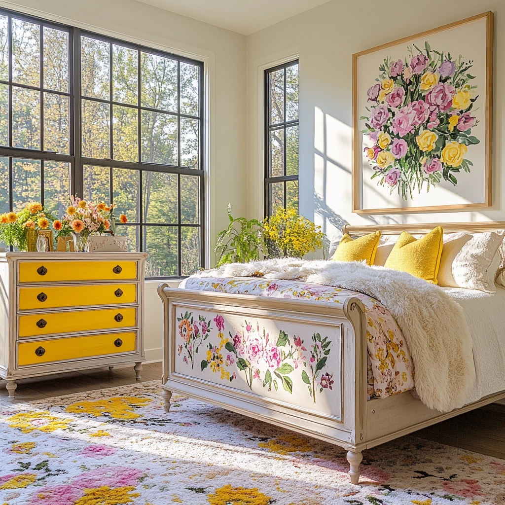 modern farmhouse bedroom wall decor 22