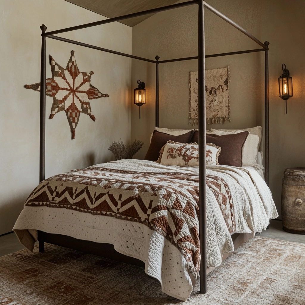 modern farmhouse bedroom wall decor 32