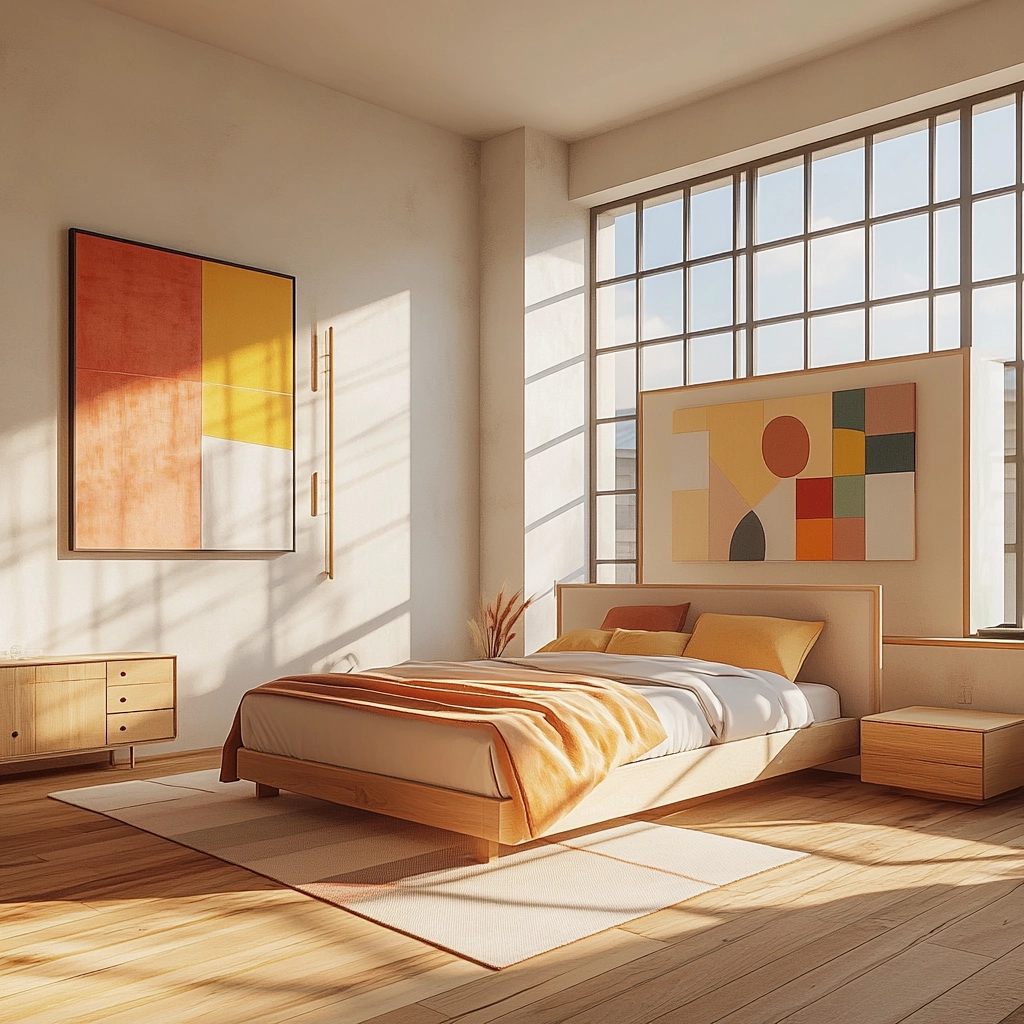 modern farmhouse bedroom wall decor 46