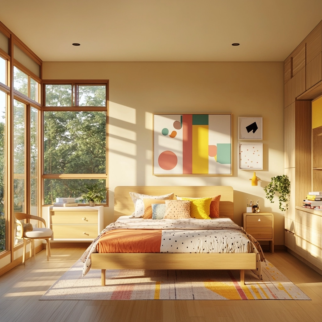 modern farmhouse bedroom wall decor 47