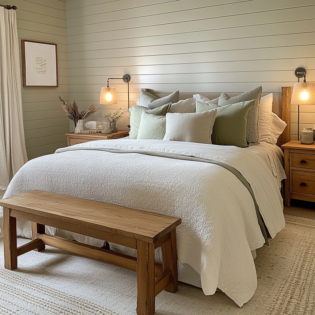 modern farmhouse bedroom wall decor 5