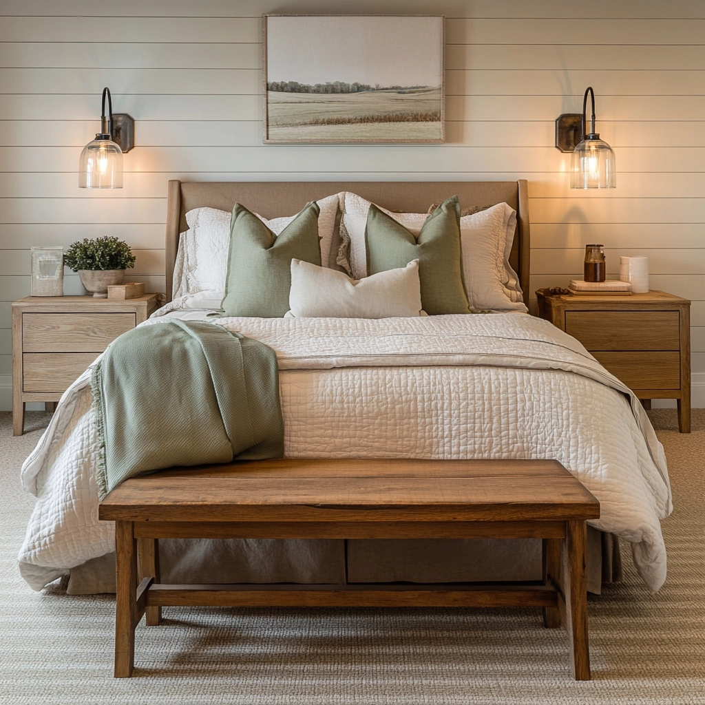 modern farmhouse bedroom wall decor 6