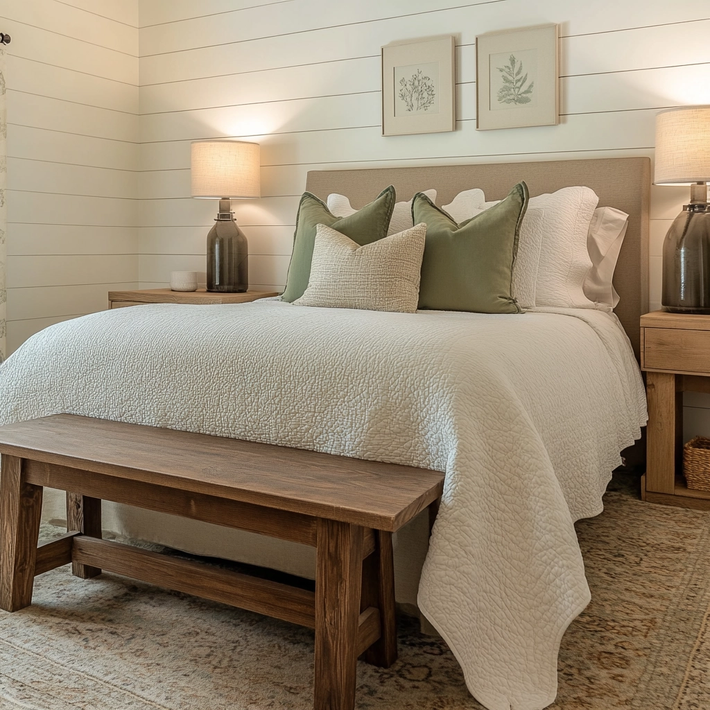 modern farmhouse bedroom wall decor 8