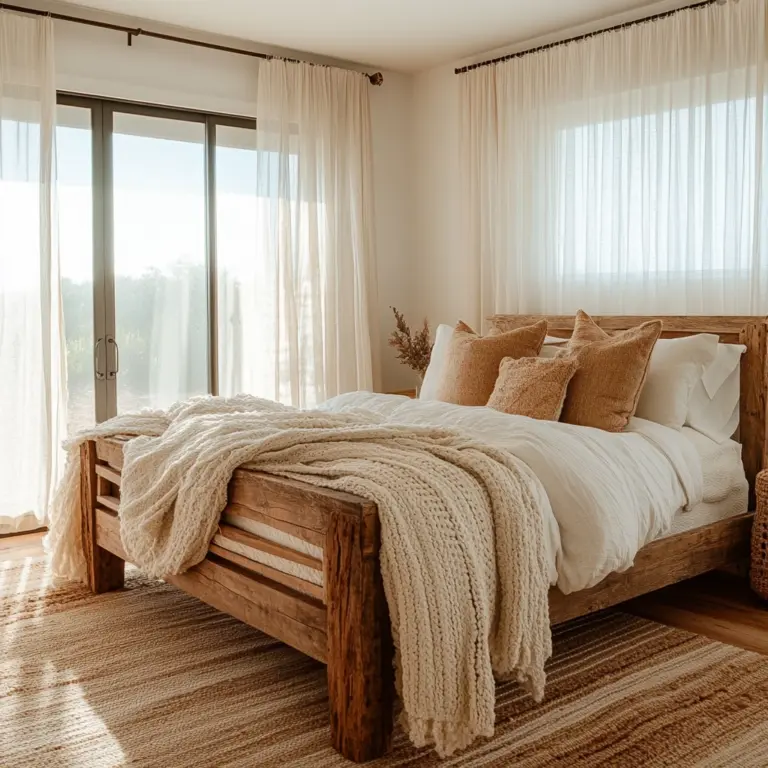 modern farmhouse guest bedroom 1