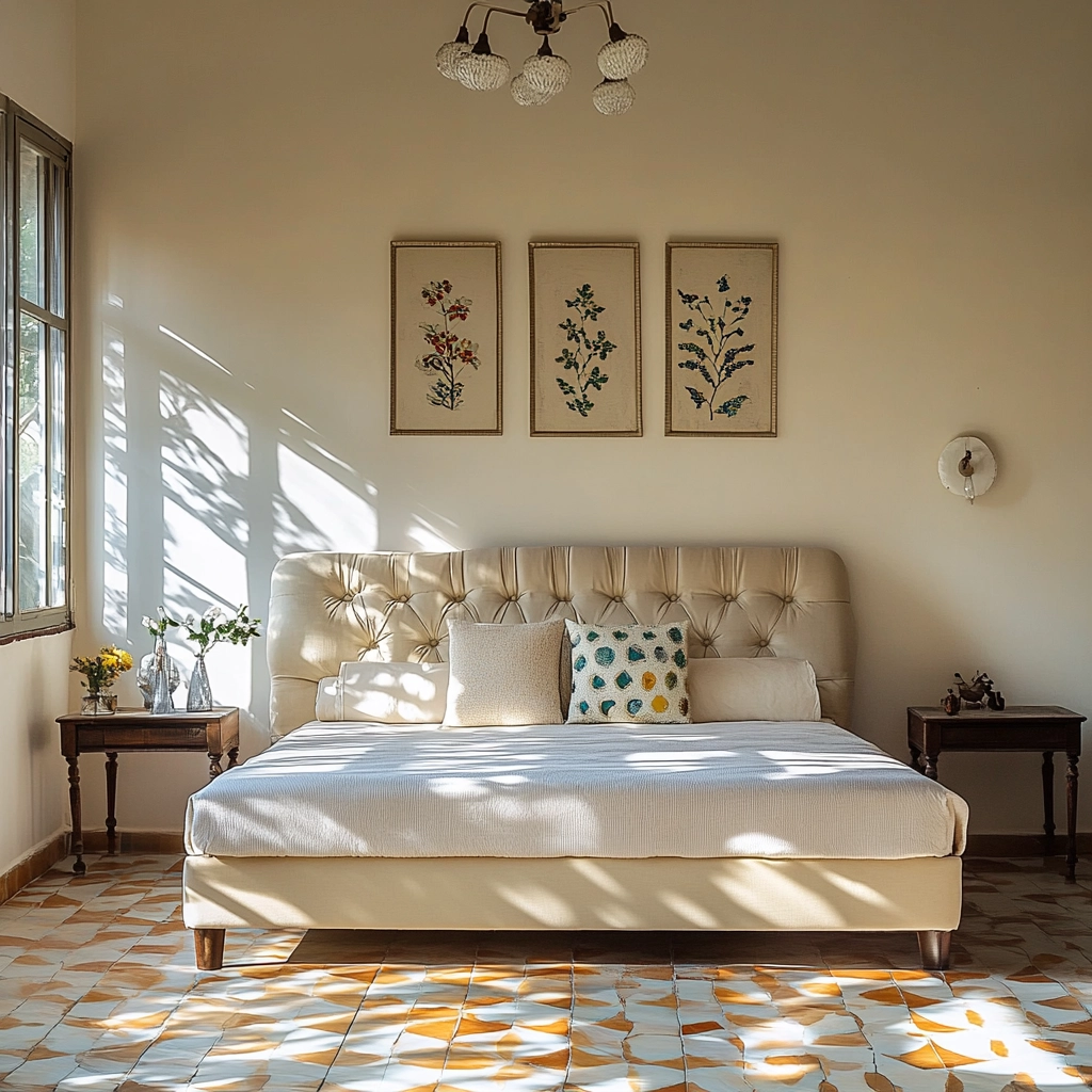 modern farmhouse guest bedroom 10