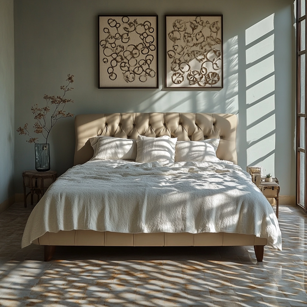 modern farmhouse guest bedroom 12