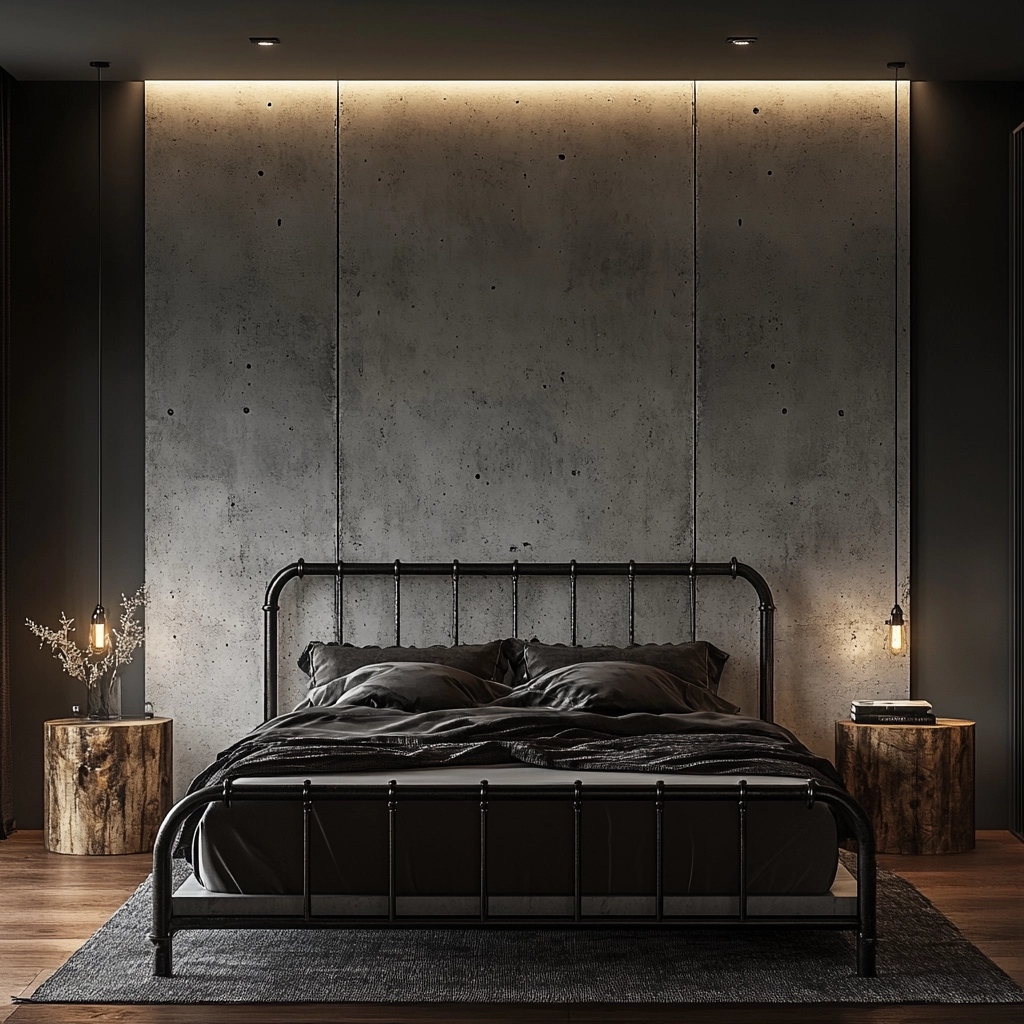 modern farmhouse guest bedroom 13