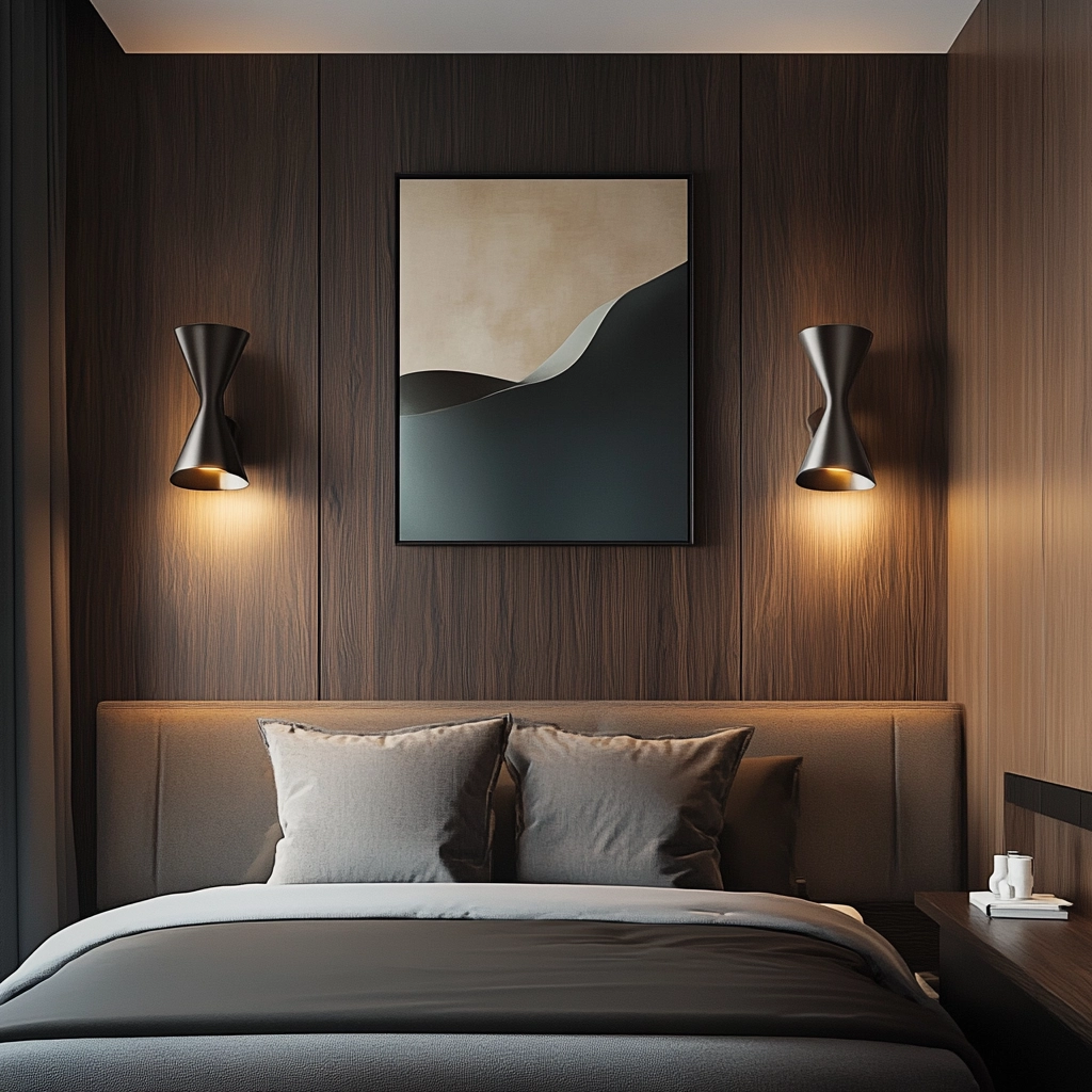 modern farmhouse guest bedroom 37