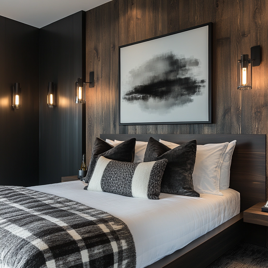modern farmhouse guest bedroom 39