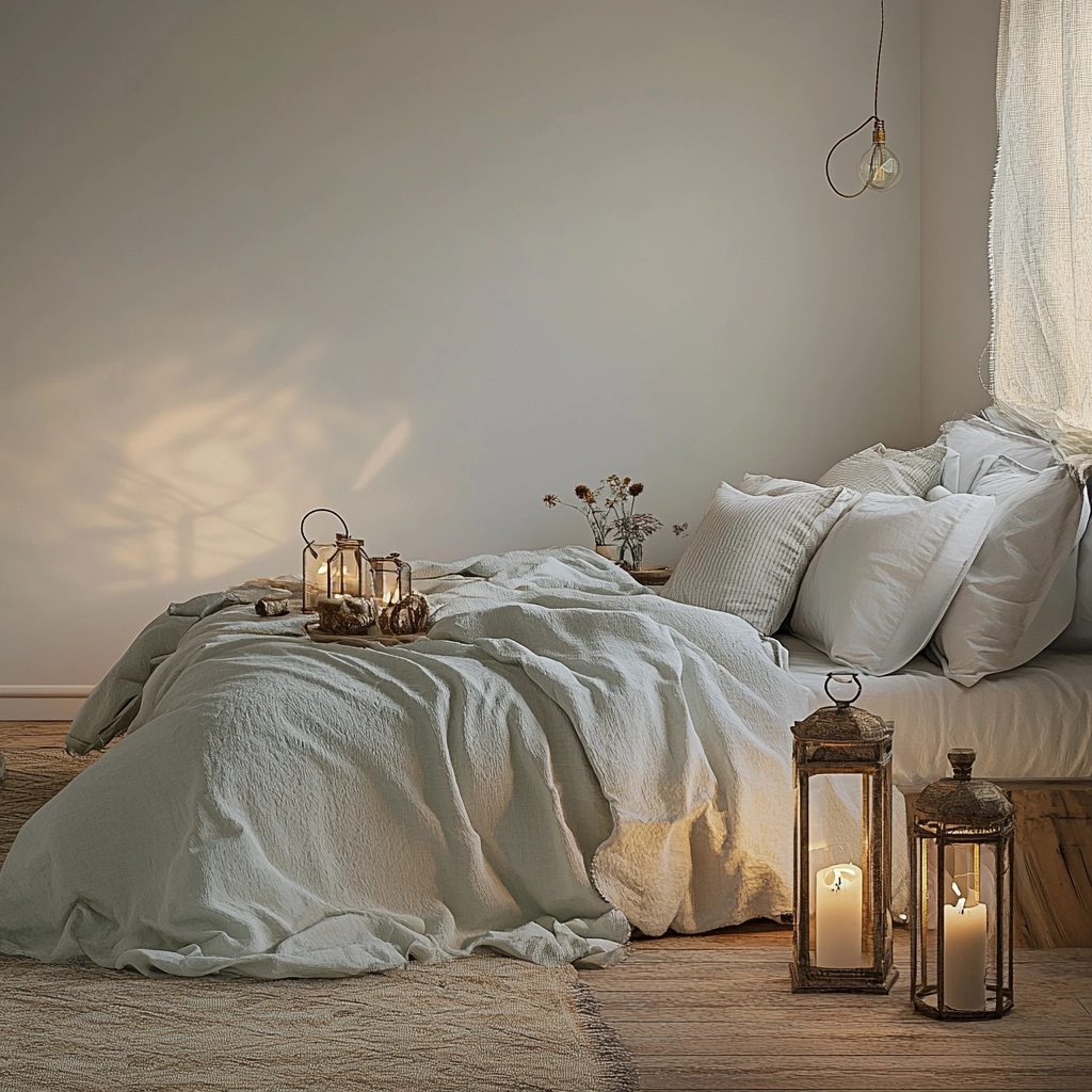 modern farmhouse guest bedroom 48