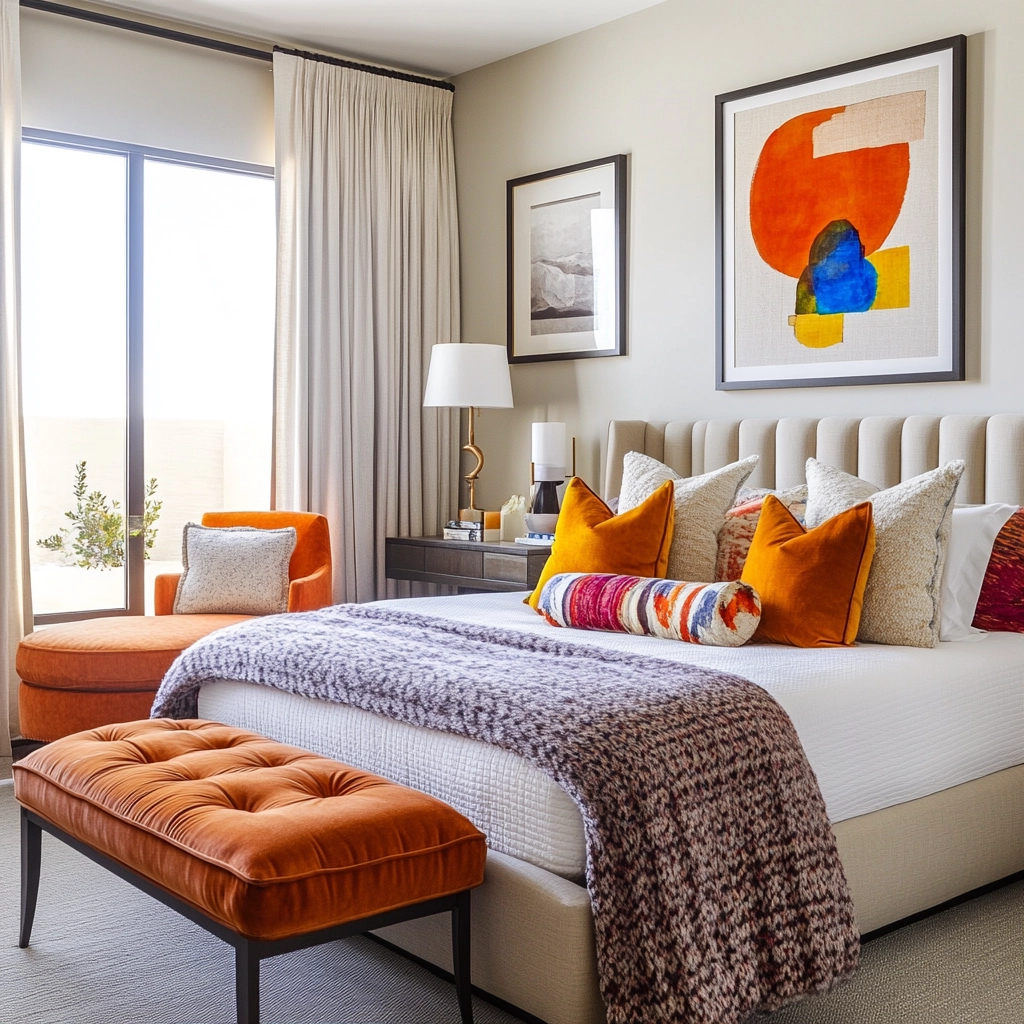 modern farmhouse guest bedroom 73