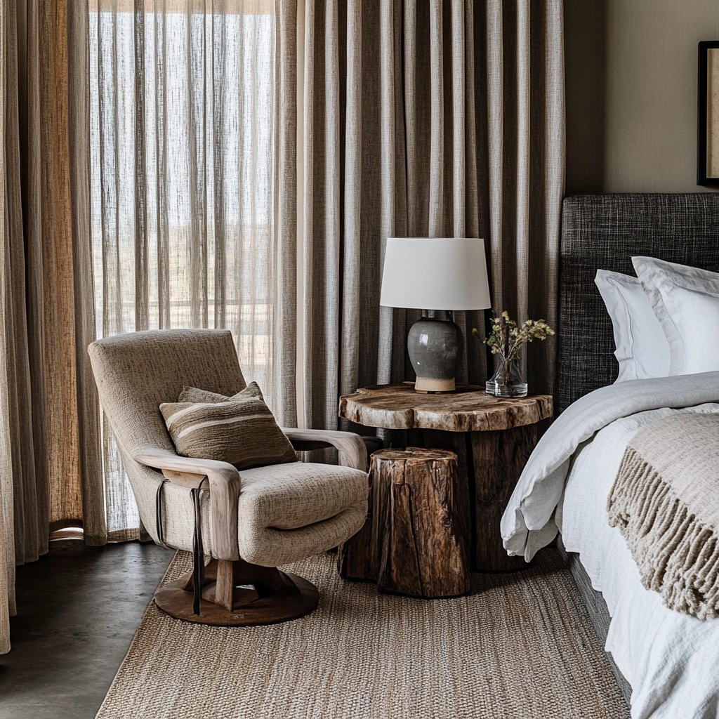 modern farmhouse guest bedroom 79