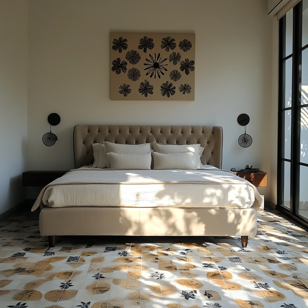 modern farmhouse guest bedroom 9