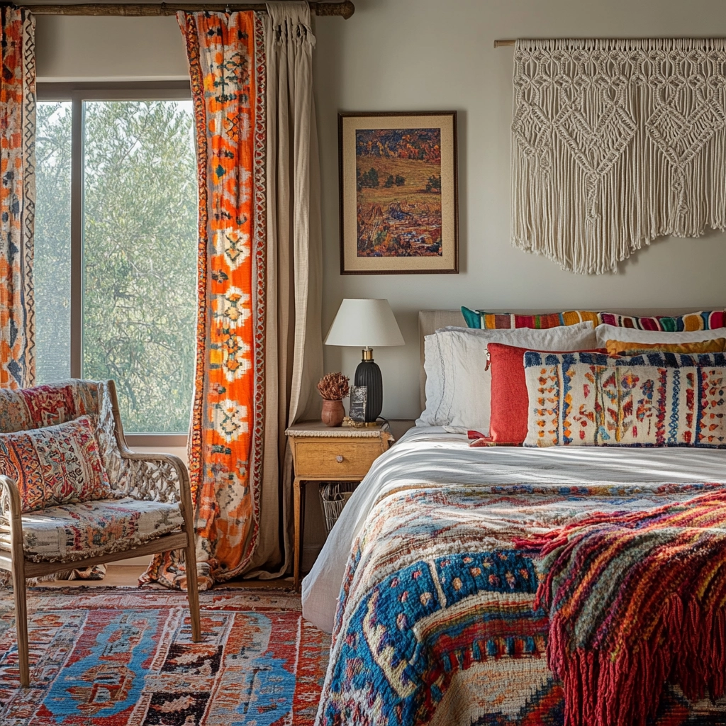 modern farmhouse interior bedroom 17
