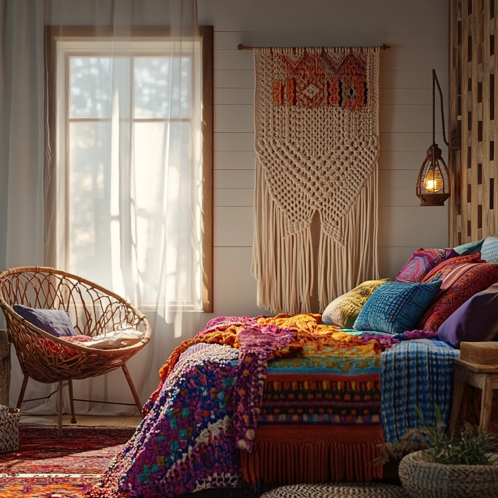 modern farmhouse interior bedroom 18