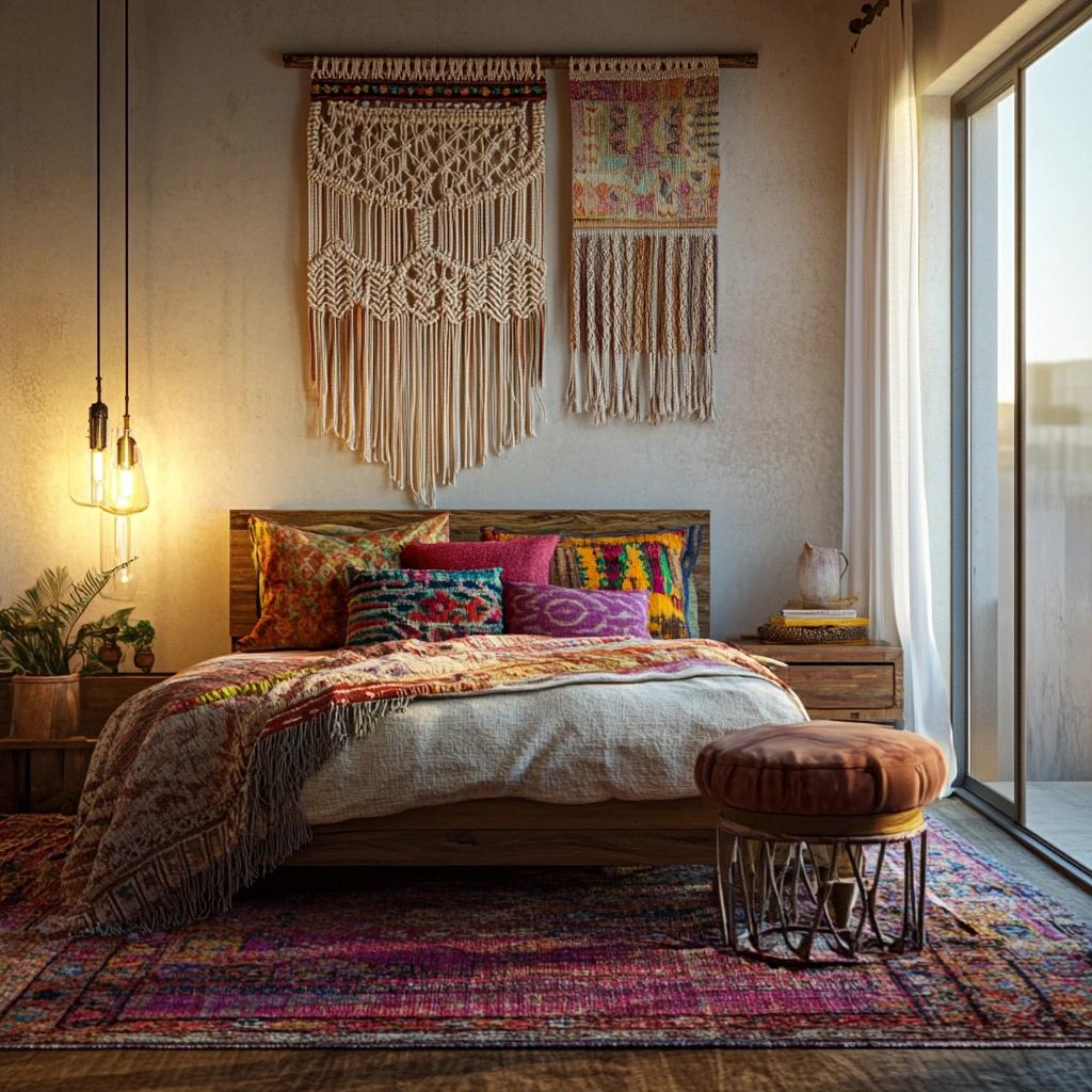 modern farmhouse interior bedroom 19
