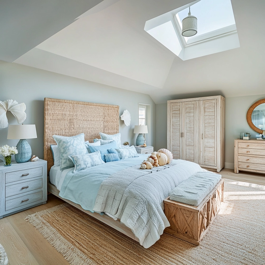 modern farmhouse interior bedroom 26