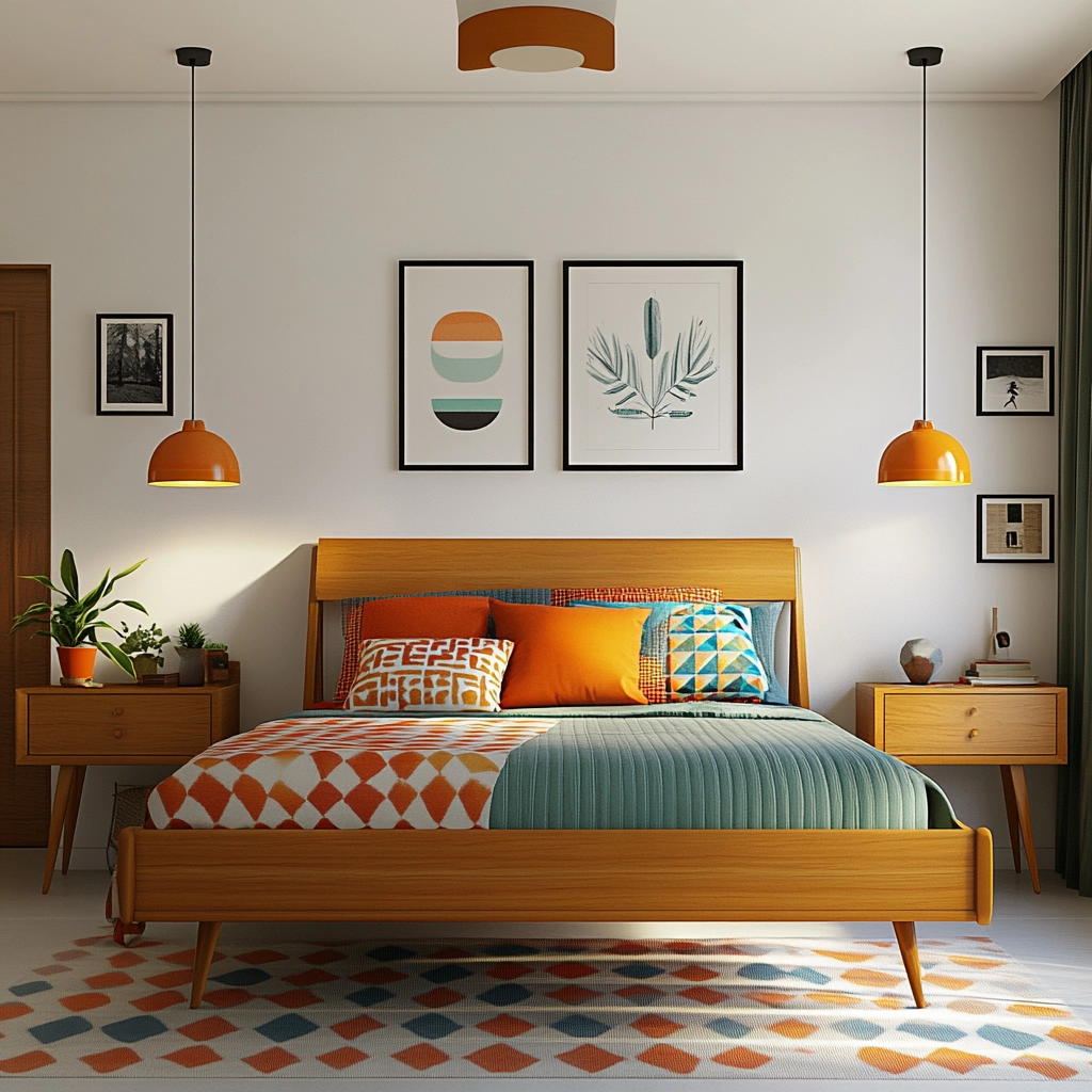 modern farmhouse interior bedroom 32