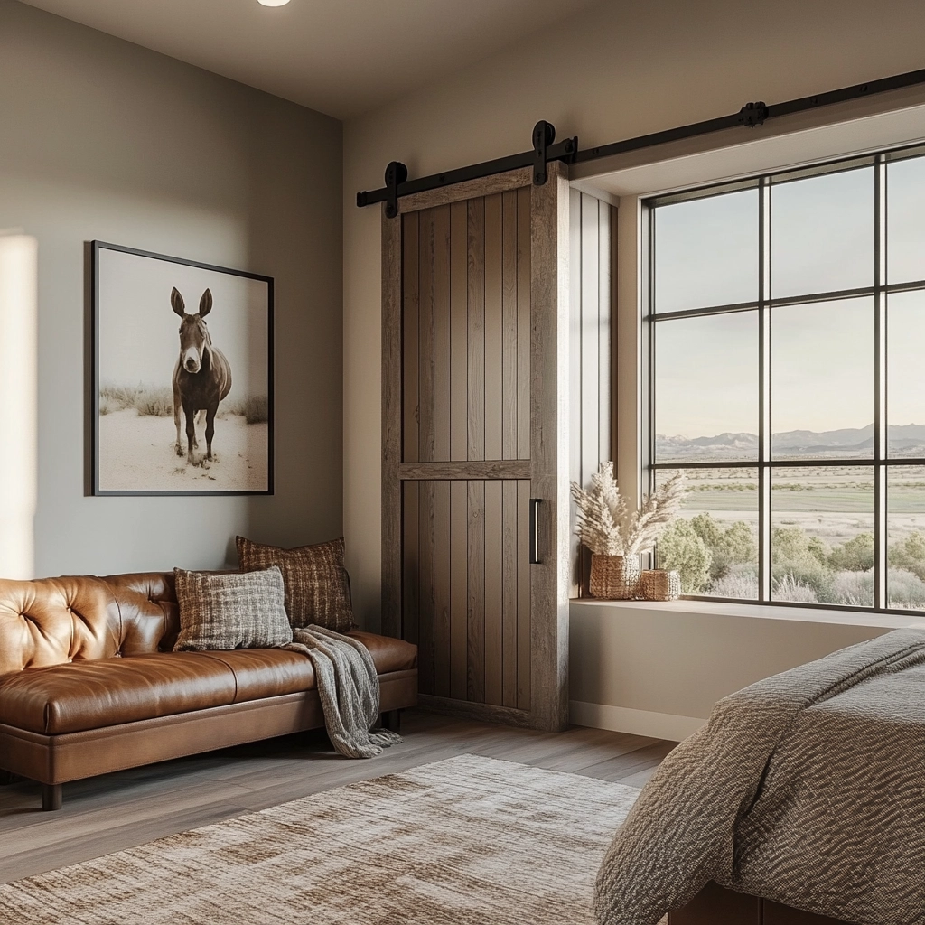 modern farmhouse interior bedroom 36