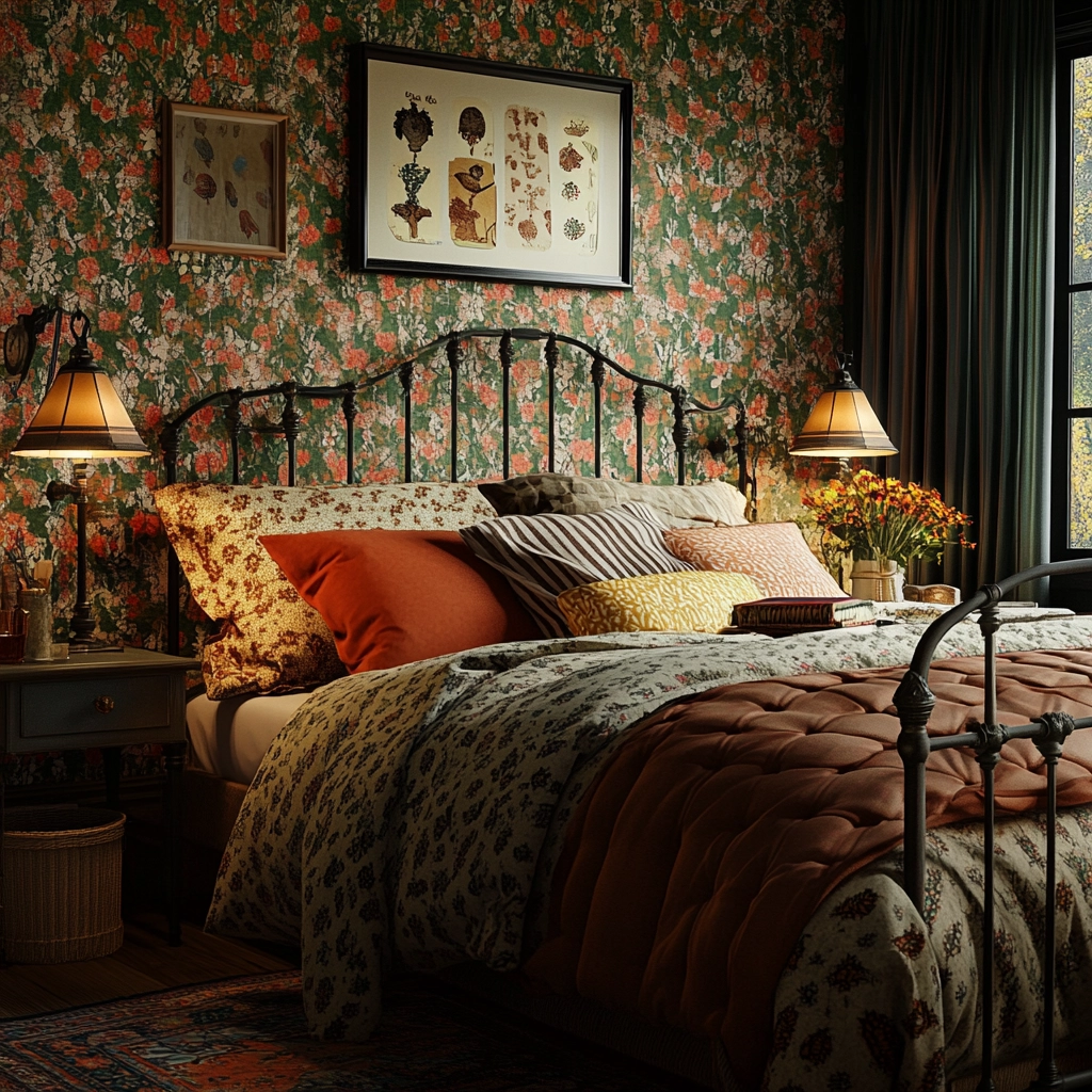 modern farmhouse interior bedroom 55