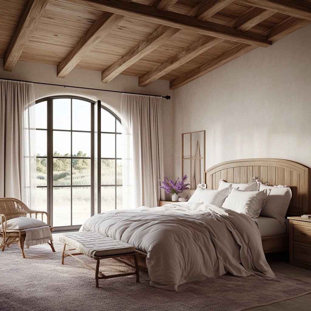modern farmhouse interior bedroom 58