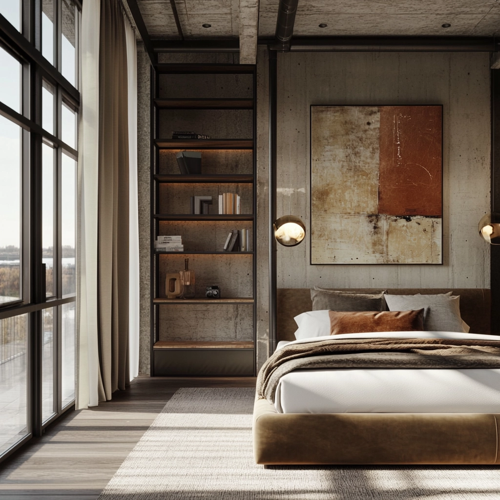 modern farmhouse interior bedroom 66