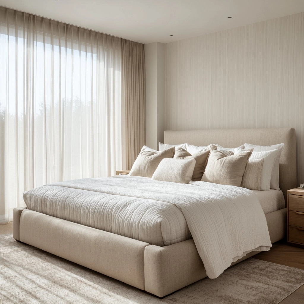 modern farmhouse interior bedroom 8