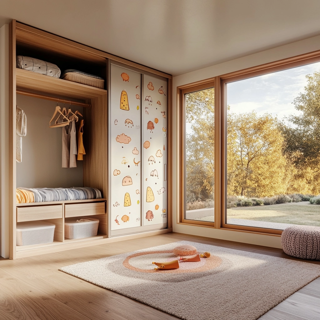 modern farmhouse kids bedroom 16