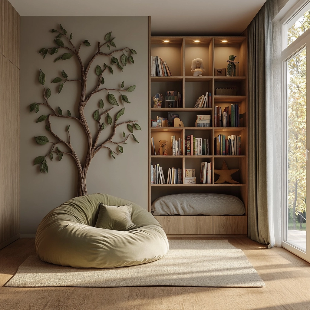 modern farmhouse kids bedroom 27