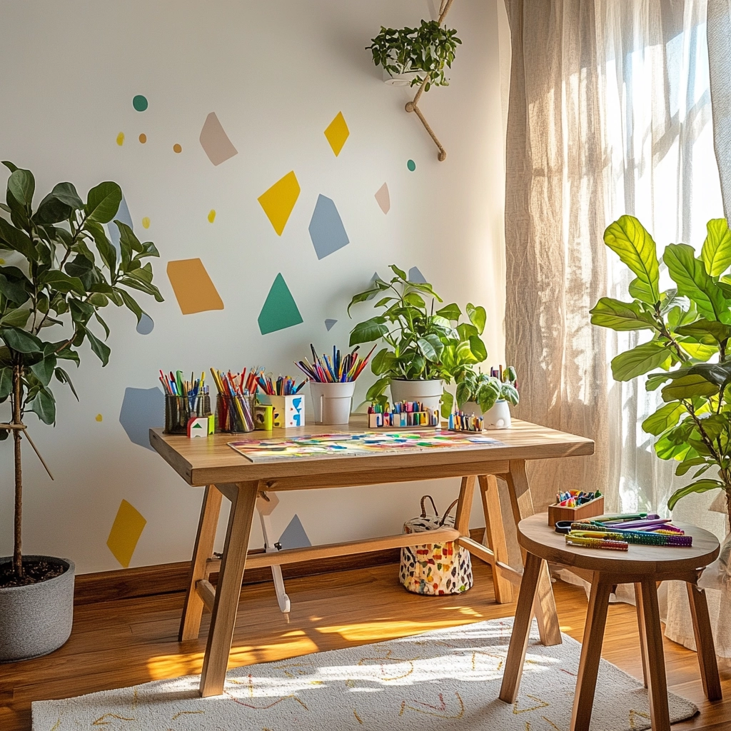modern farmhouse kids bedroom 35