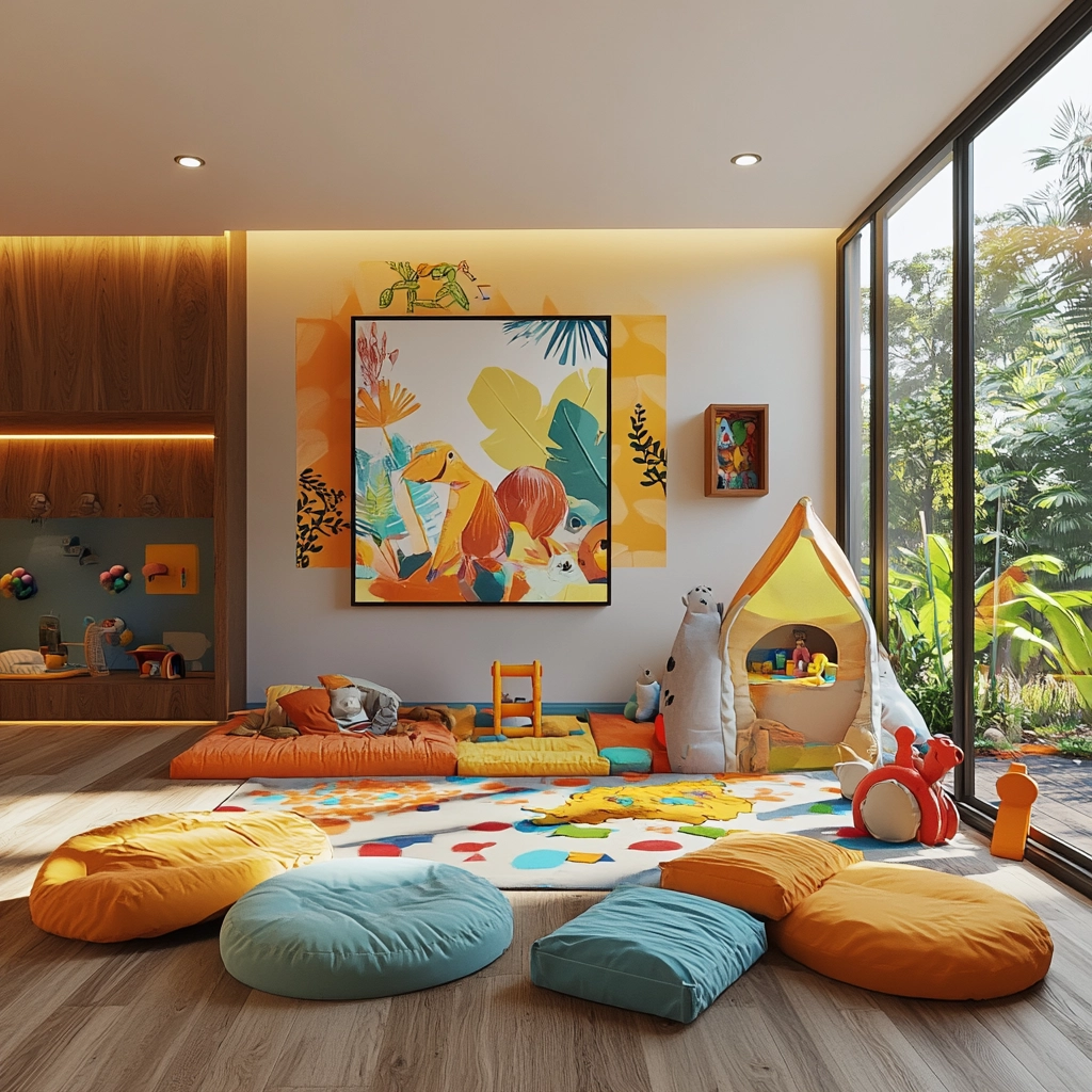 modern farmhouse kids bedroom 37