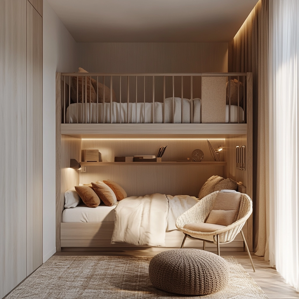 modern farmhouse kids bedroom 44