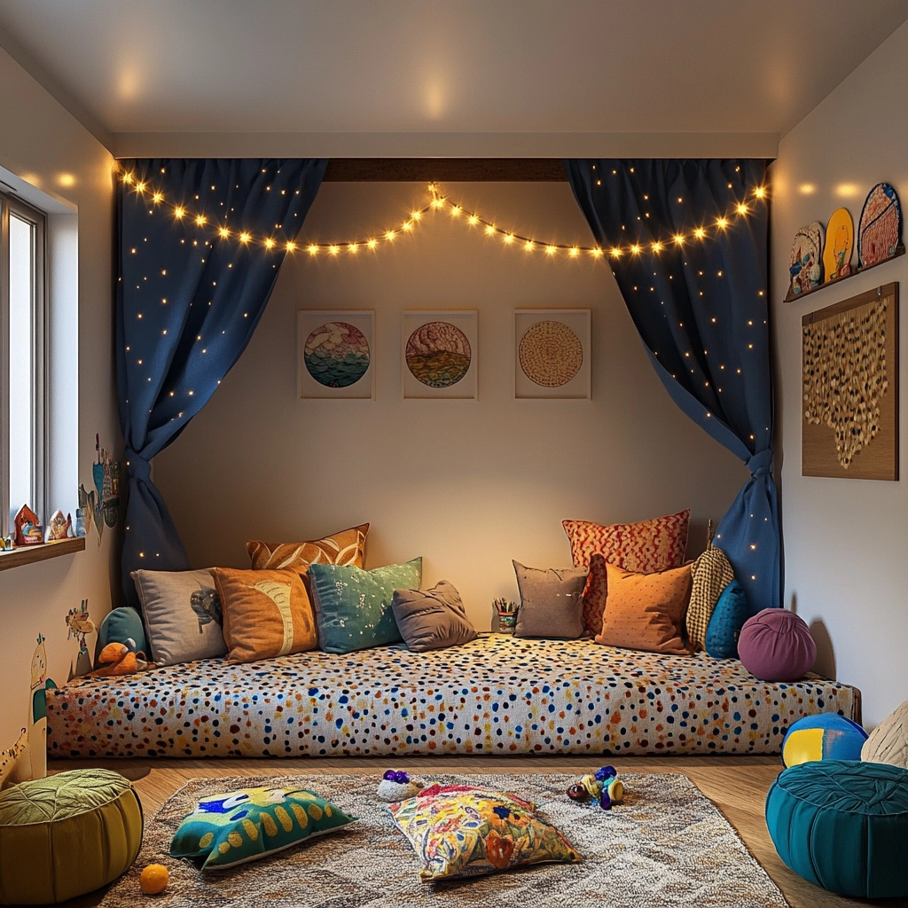modern farmhouse kids bedroom 68
