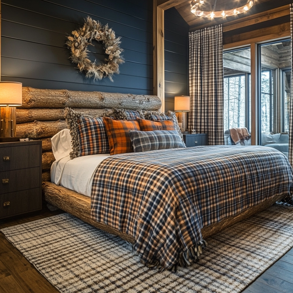 modern farmhouse master bed bedroom 75