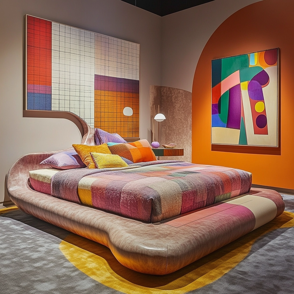 modern farmhouse master bed bedroom 80