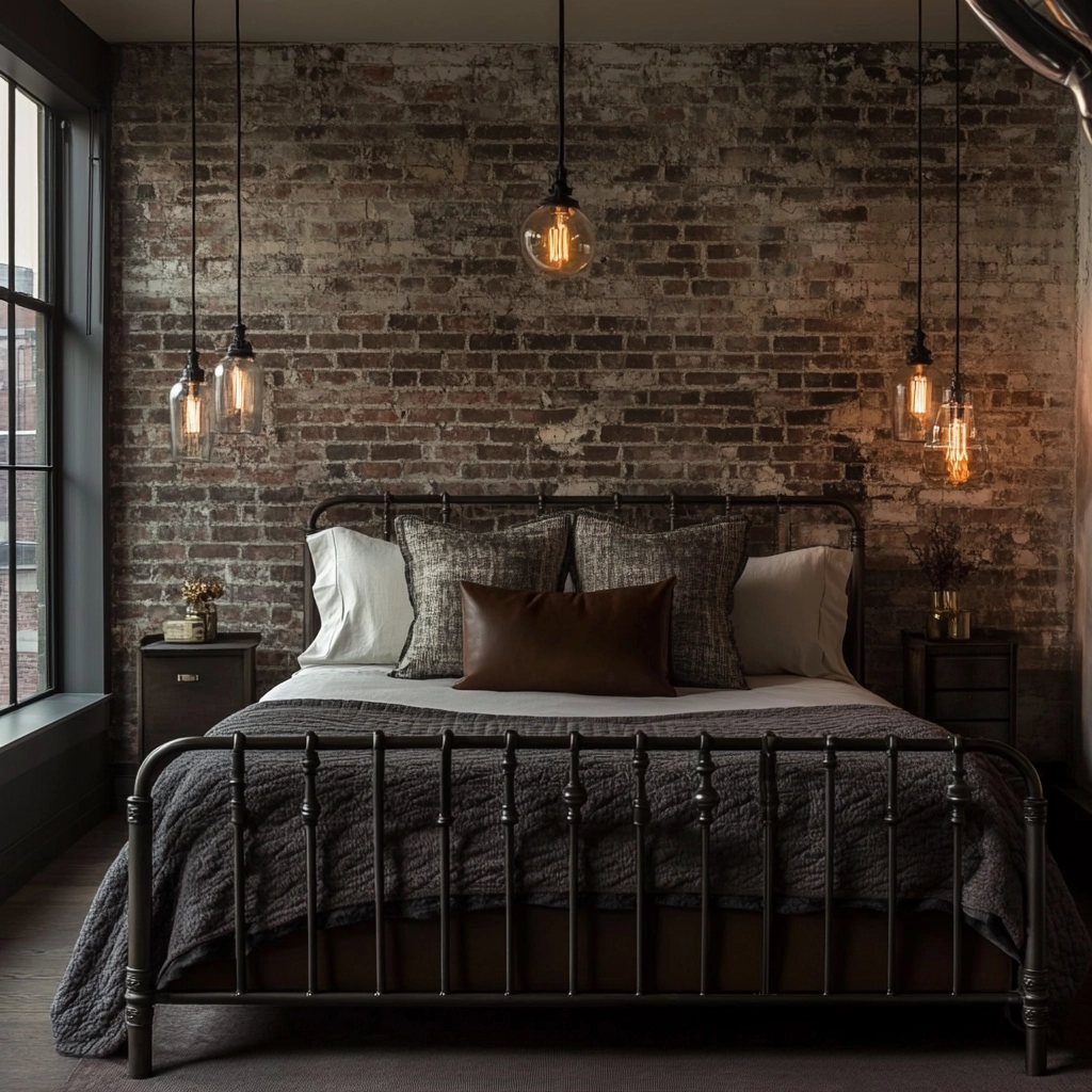 modern farmhouse style bedroom 10