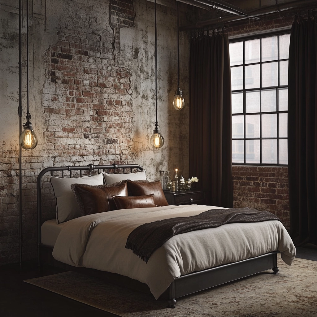 modern farmhouse style bedroom 12