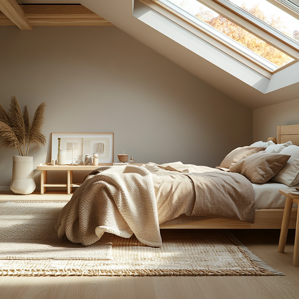 modern farmhouse style bedroom 14