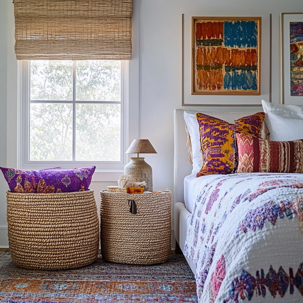 modern farmhouse style bedroom 17