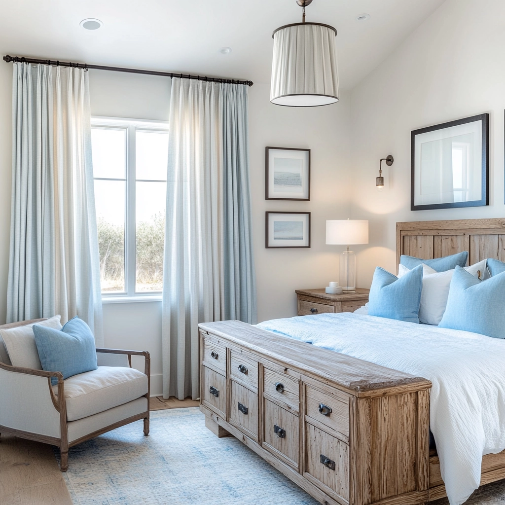 modern farmhouse style bedroom 22