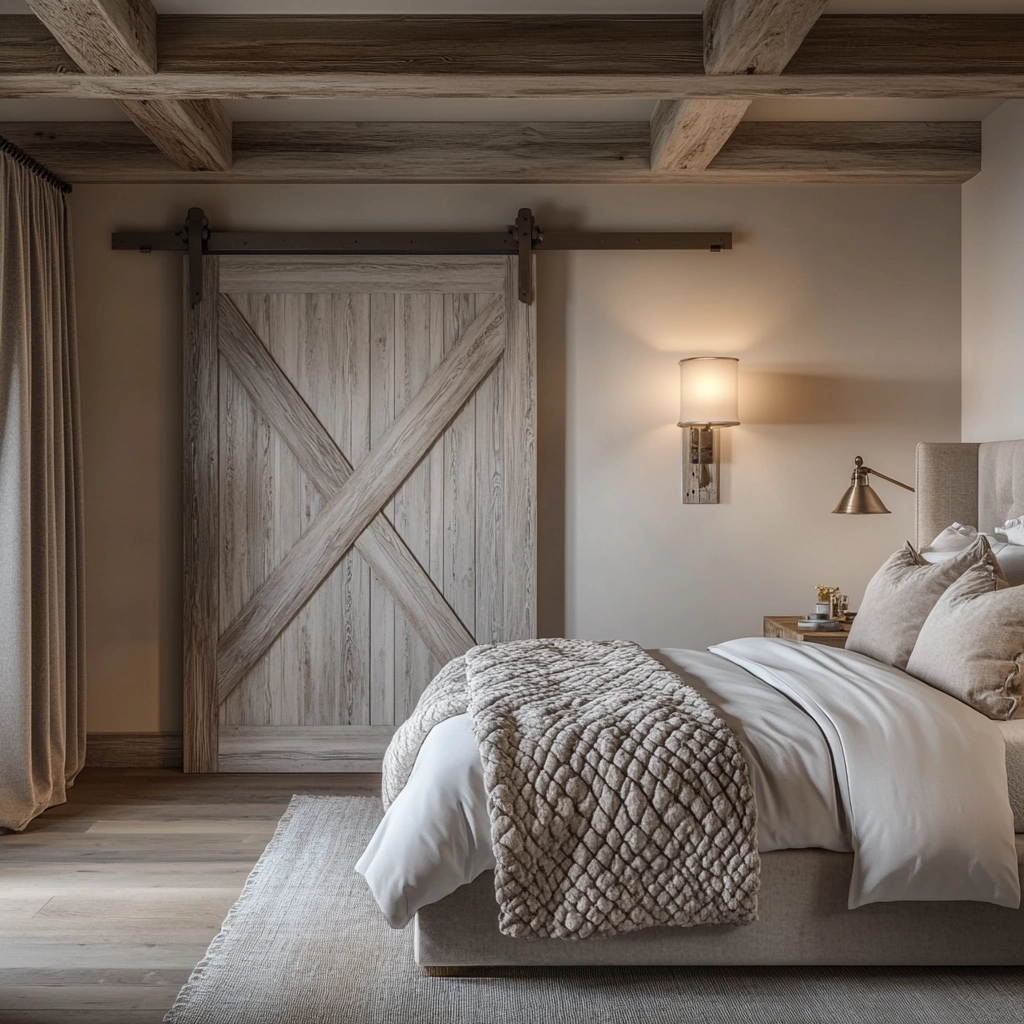 modern farmhouse style bedroom 39