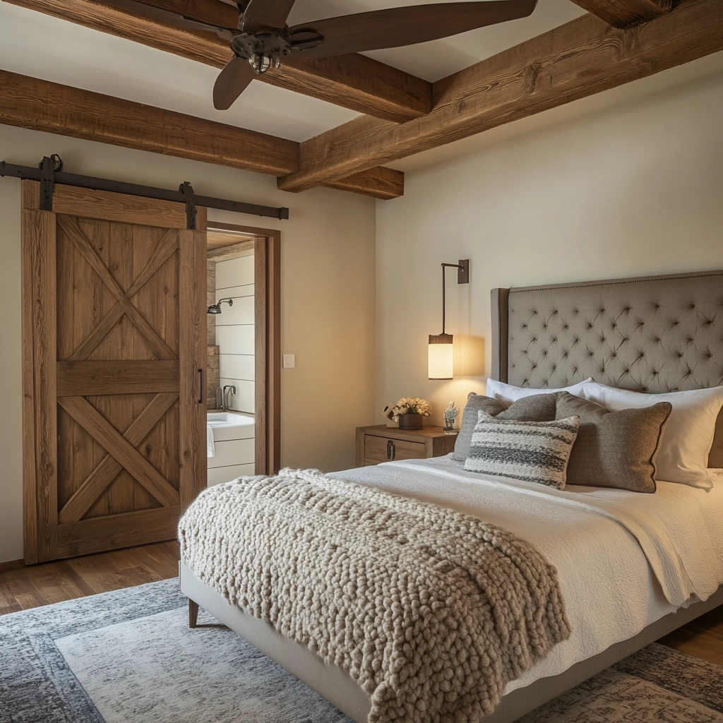 modern farmhouse style bedroom 40