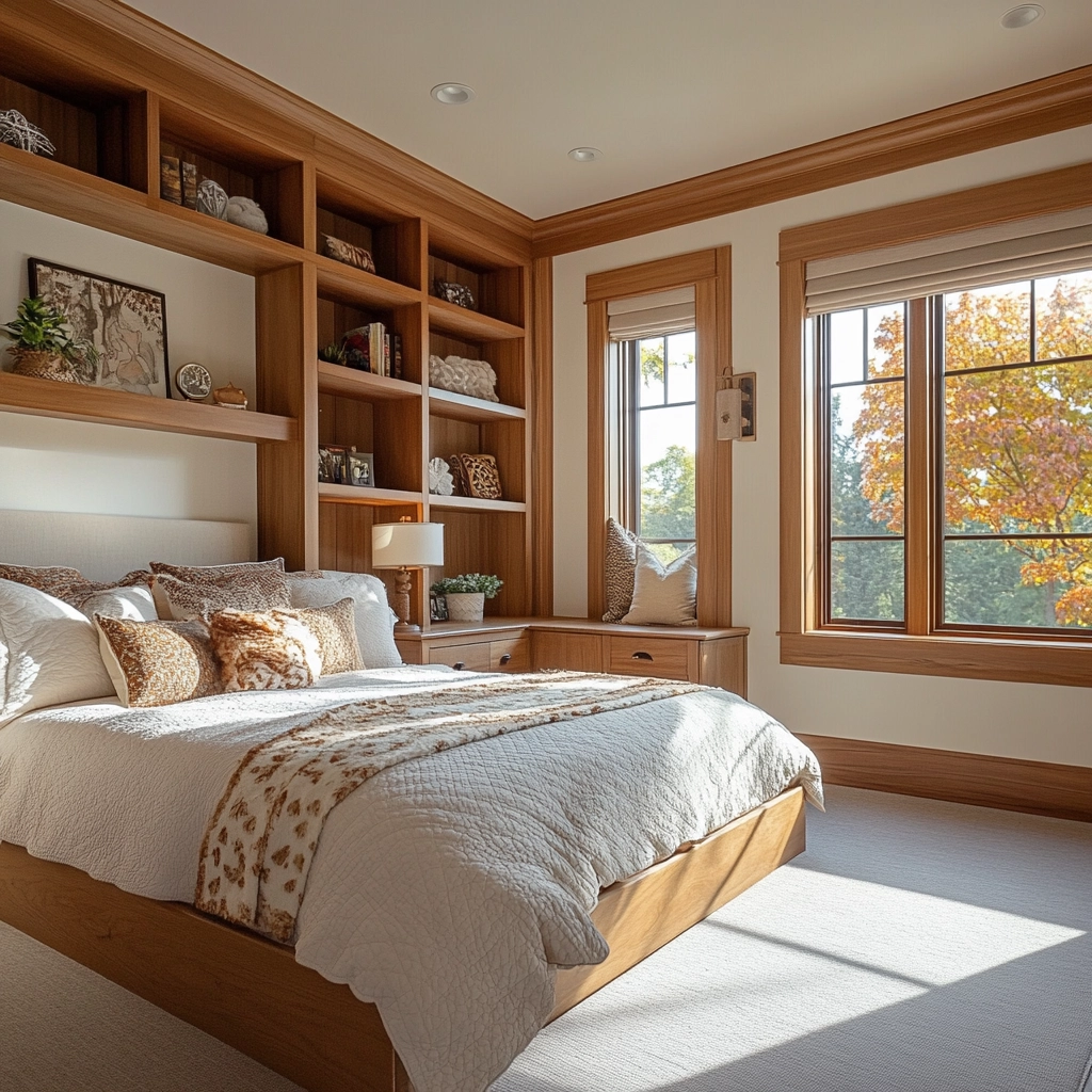 modern farmhouse style bedroom 50