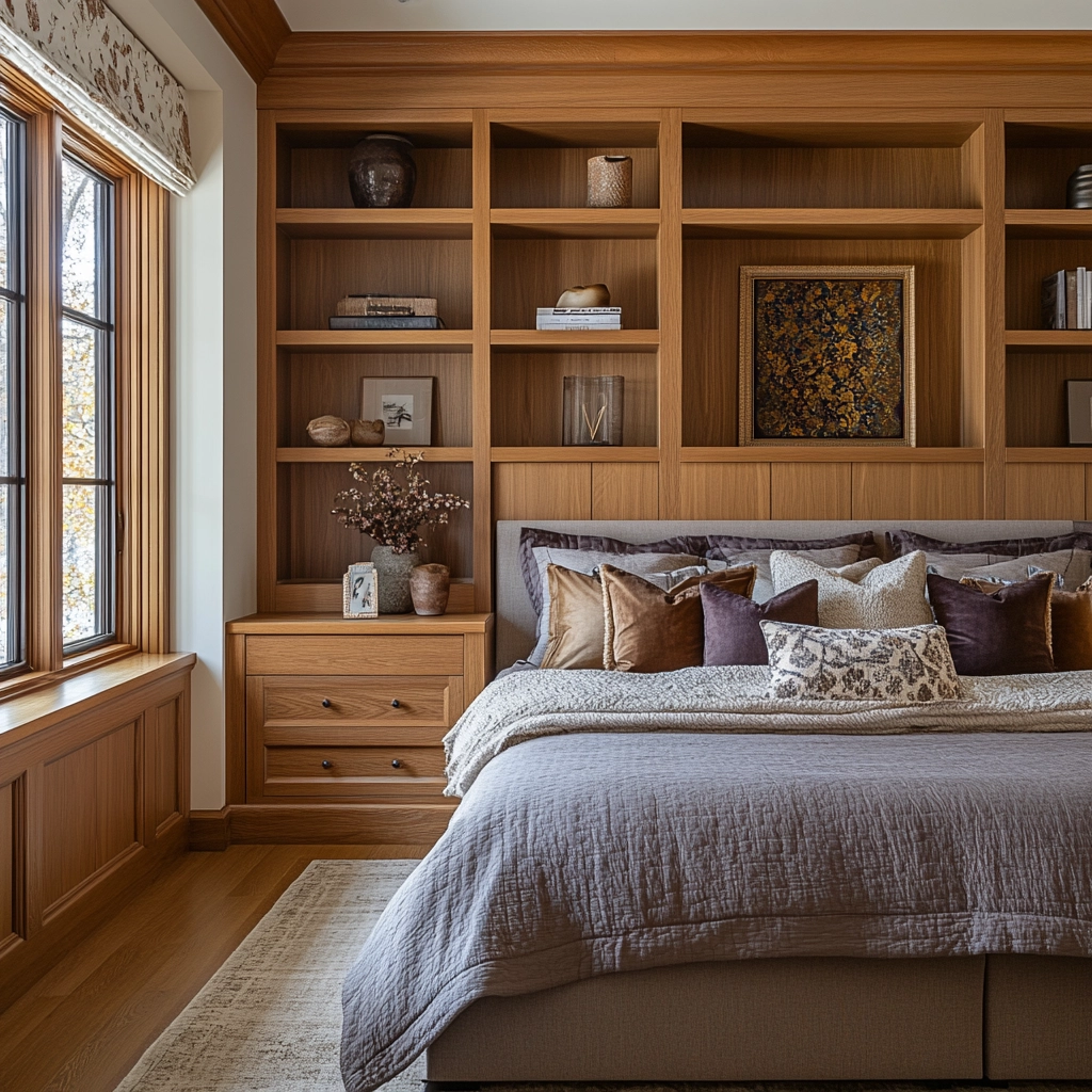 modern farmhouse style bedroom 51
