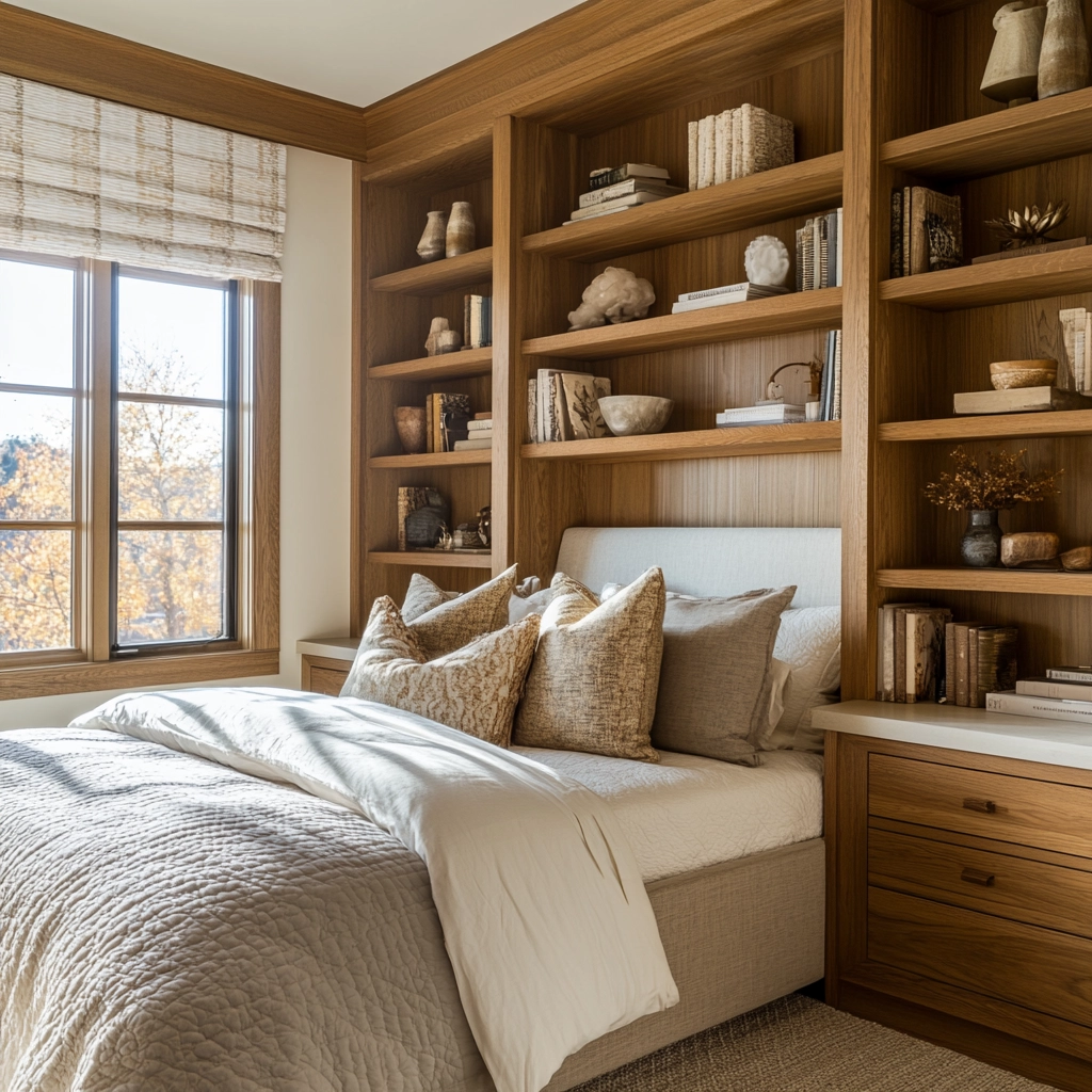 modern farmhouse style bedroom 52