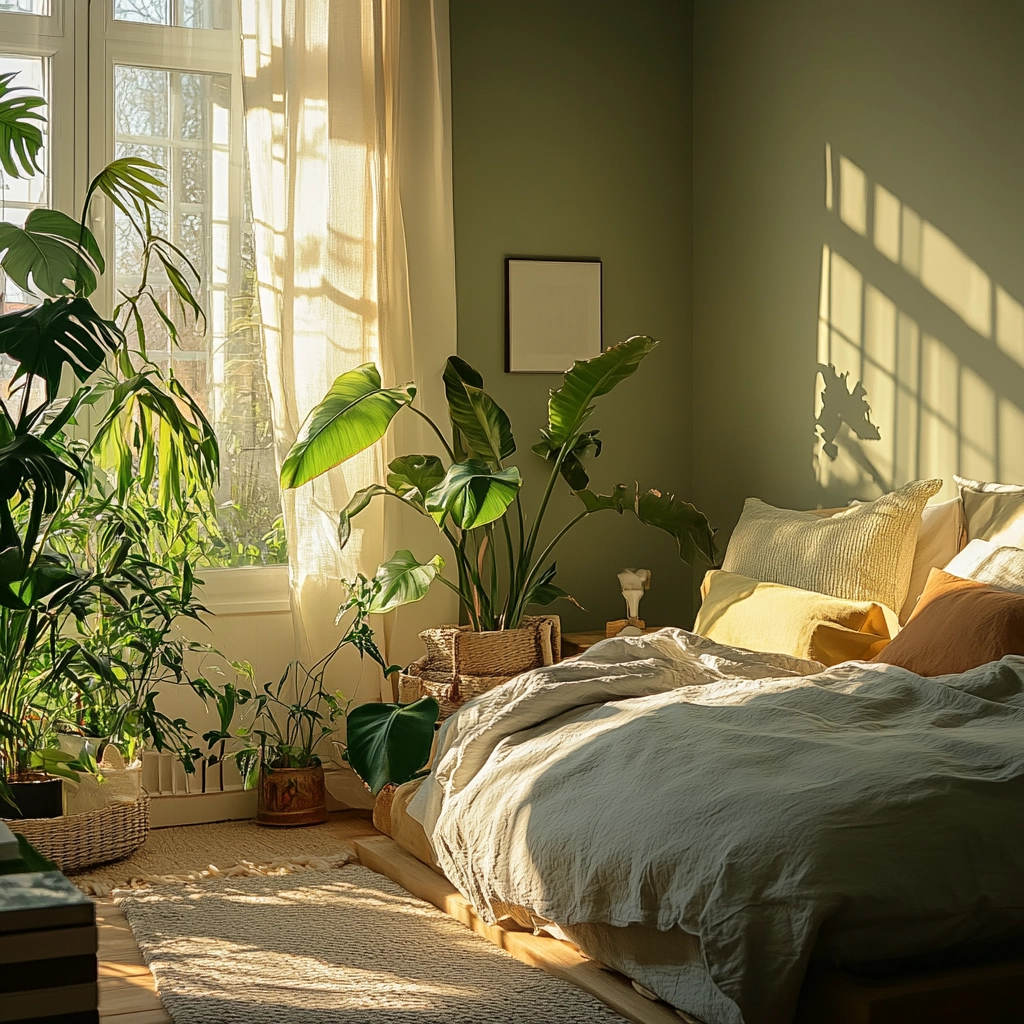 modern farmhouse style bedroom 53