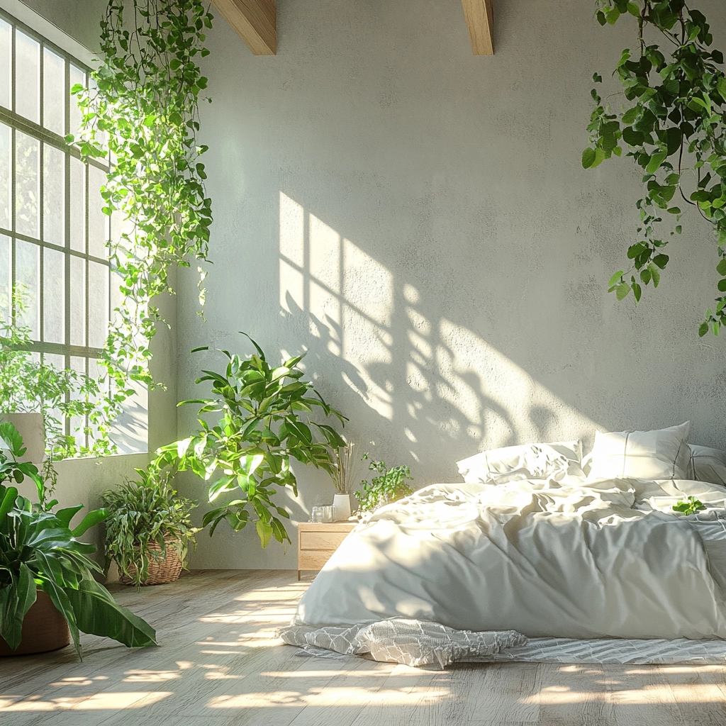 modern farmhouse style bedroom 54