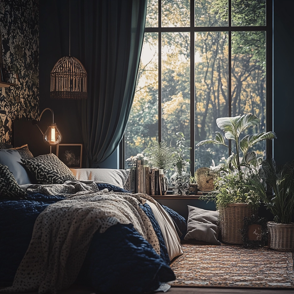 modern farmhouse style bedroom 61