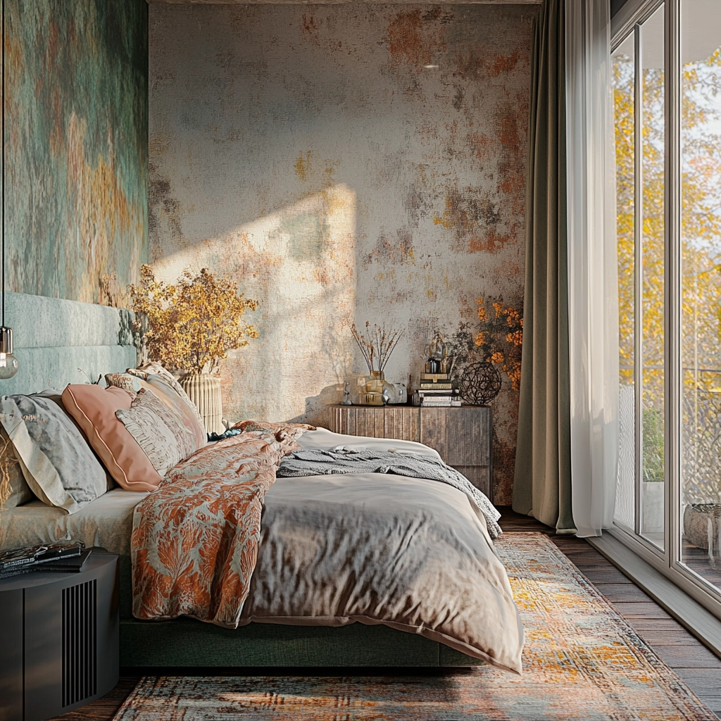 modern farmhouse style bedroom 62